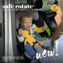 safe rotate R129 i-size convertible car seat with rotating base