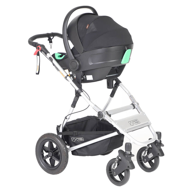 cosmopolitan buggy with protect infant car seat and car seat adapter travel system