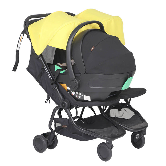 Mountain Buggy nano duo with protect i-size infant car seat 2023+ and car seat adapter