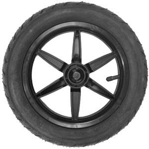 mountain buggy 12 inch complete front wheel_black