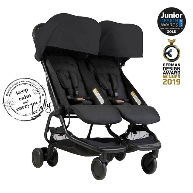 nano duo™ travel system and cocoon™ for twins bundle