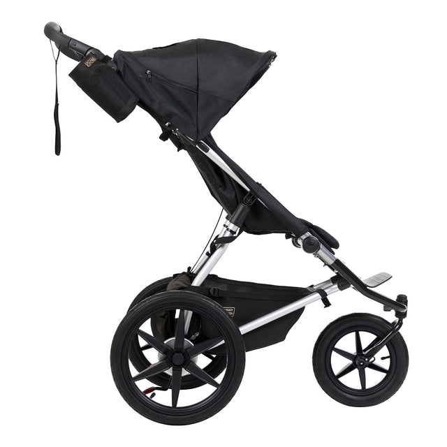 mountain buggy terrain active all terrain jogging buggy side view shown in colour onyx_onyx