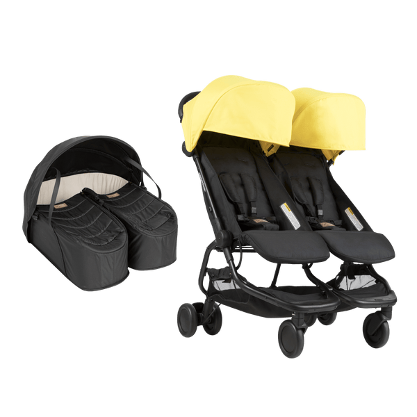 nano duo and cocoon for twins bundle buggies Mountain Buggy