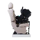 mountain buggy protect isize infant car seat capsule fitted car seat with isofix base side view.webp