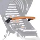 bumper bar for urban jungle™ luxury nautical (tan leather)